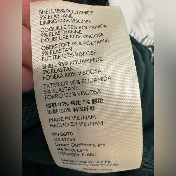 Free People Pearl Lace Mini Dress in Deepest Spruce size Medium Revolve $148 - Picture 9 of 11